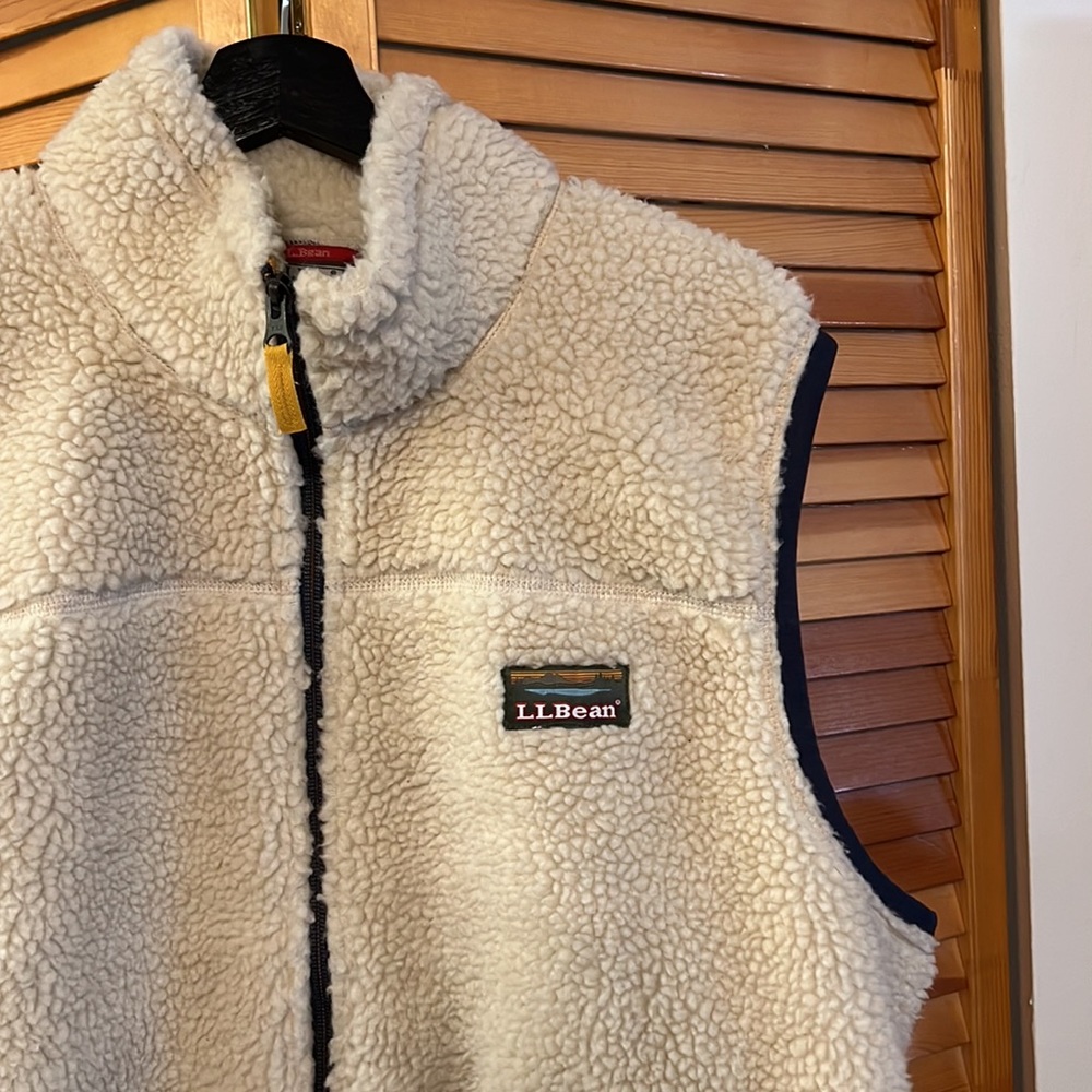 Like New LL Bean Fleece Vest - Size XL